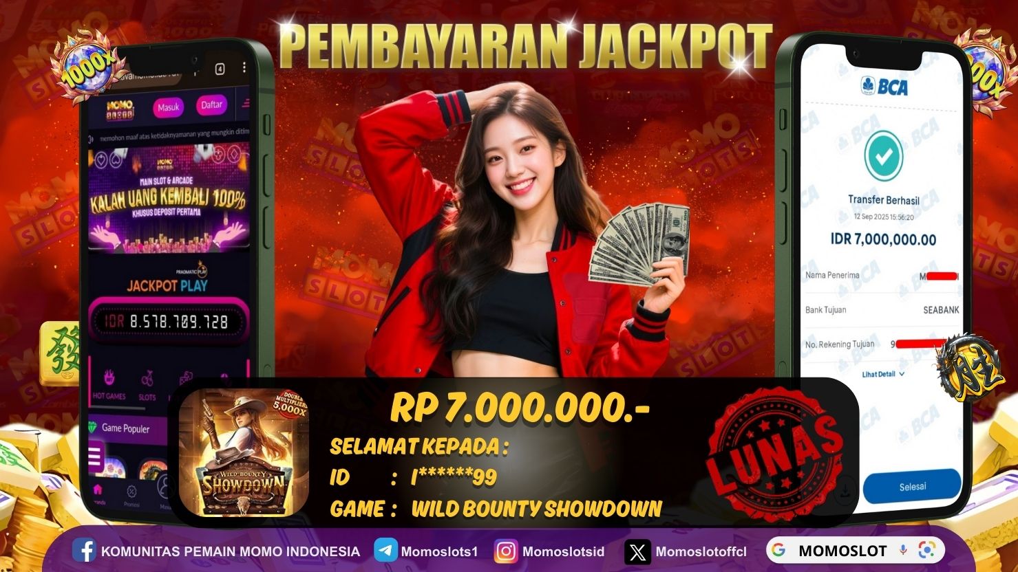 MOMOSLOTS JACKPOT SLOT WILD BOUNTY SHOWDOWN